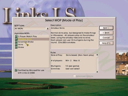 Links LS 2000 Disc 1-3 Microsoft Windows PC CD-PC Gamez USA