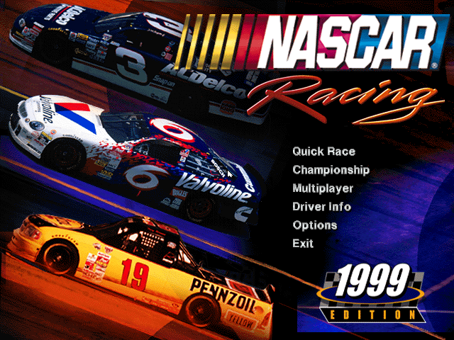 NASCAR Racing 1999 Edition Microsoft Windows PC CD-PC Gamez USA