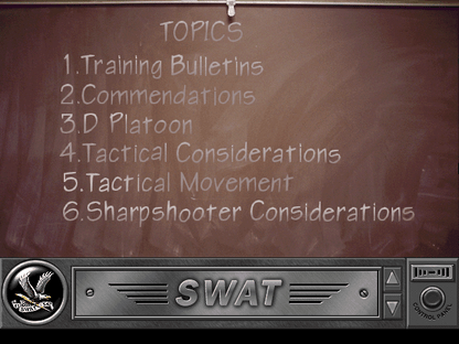 Daryl F. Gates' Police Quest - SWAT Disc 1-4 Microsoft Windows PC CD-PC Gamez USA