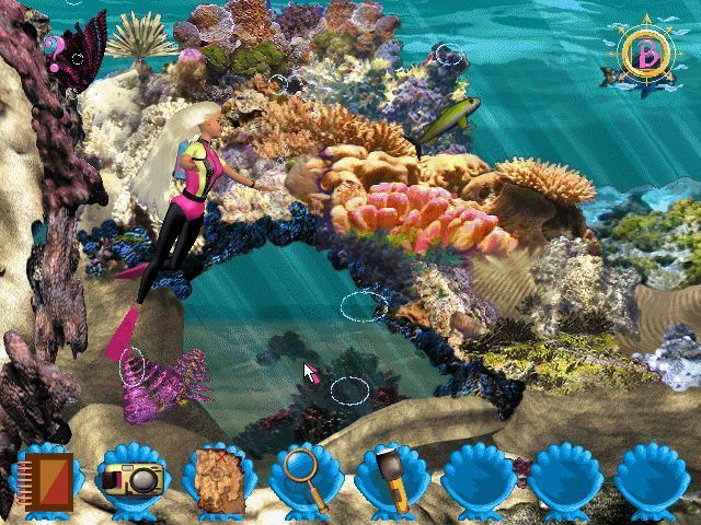 Adventures With Barbie Ocean Discovery Microsoft Windows PC CD-PC Gamez USA