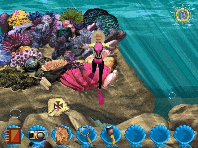 Adventures With Barbie Ocean Discovery Microsoft Windows PC CD-PC Gamez USA