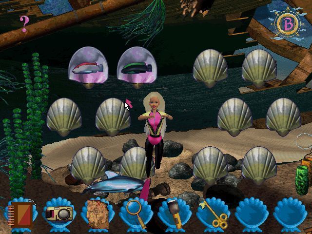 Adventures With Barbie Ocean Discovery Microsoft Windows PC CD-PC Gamez USA