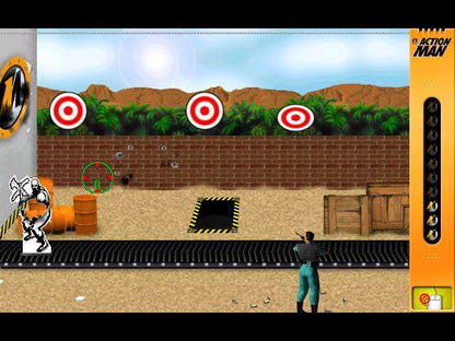 Action Man Raid on Island X Microsoft Windows PC CD-PC Gamez USA