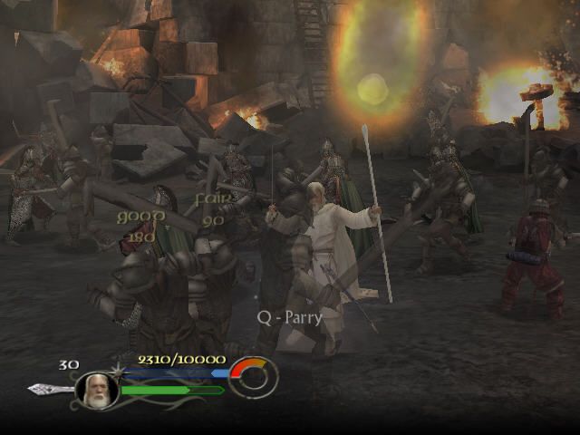 The Lord of the Rings The Return of the King Disc 1-3 Microsoft Windows PC CD-PC Gamez USA