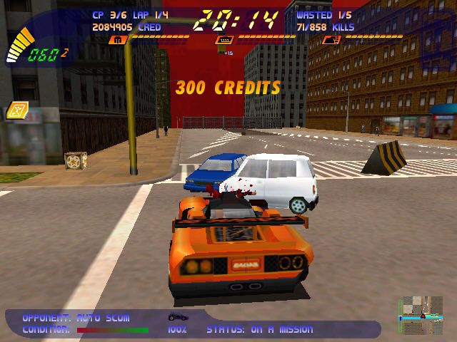 Carmageddon 2: Carpocalypse Now 1998 Microsoft Windows SCi Games Interplay-PC Gamez USA