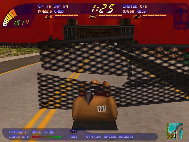 Carmageddon 2: Carpocalypse Now 1998 Microsoft Windows SCi Games Interplay-PC Gamez USA