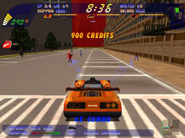 Carmageddon 2: Carpocalypse Now 1998 Microsoft Windows SCi Games Interplay-PC Gamez USA
