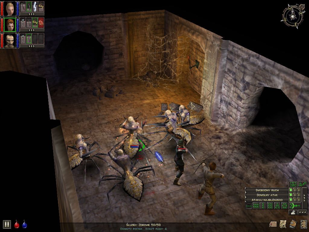 Dungeon Siege Disc 1-2 2002 Microsoft Windows UbiSoft Square Enix PC CD-PC Gamez USA
