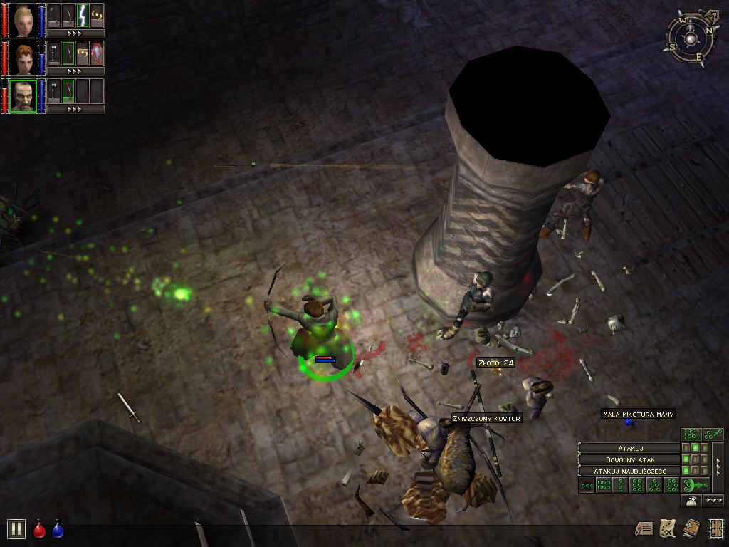 Dungeon Siege Disc 1-2 2002 Microsoft Windows UbiSoft Square Enix PC CD-PC Gamez USA
