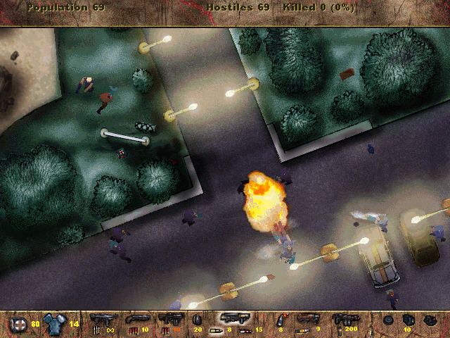 Postal 1997 Microsoft Windows PC CD RipCord RWS Running with Scissors-PC Gamez USA
