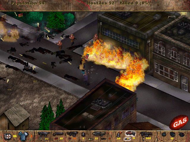 Postal 1997 Microsoft Windows PC CD RipCord RWS Running with Scissors-PC Gamez USA