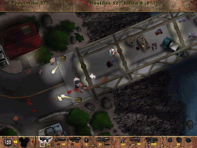 Postal 1997 Microsoft Windows PC CD RipCord RWS Running with Scissors-PC Gamez USA