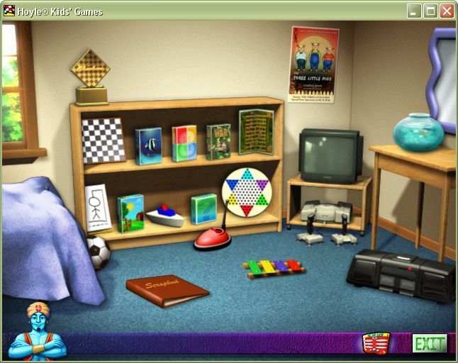 Hoyle Kids Games Microsoft Windows PC CD-PC Gamez USA