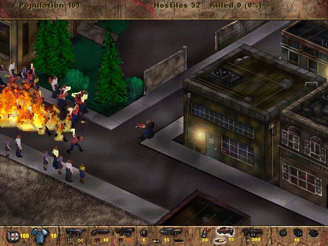 Postal 1997 Microsoft Windows PC CD RipCord RWS Running with Scissors-PC Gamez USA
