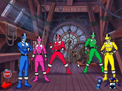 Power Rangers Time Force Microsoft Windows PC CD-PC Gamez USA