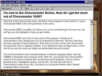 Chessmaster 5500 Microsoft Windows PC CD-PC Gamez USA