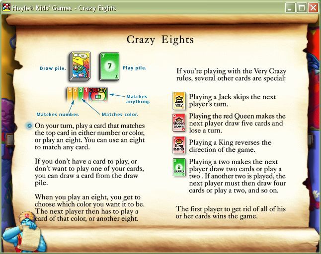 Hoyle Kids Games Microsoft Windows PC CD-PC Gamez USA