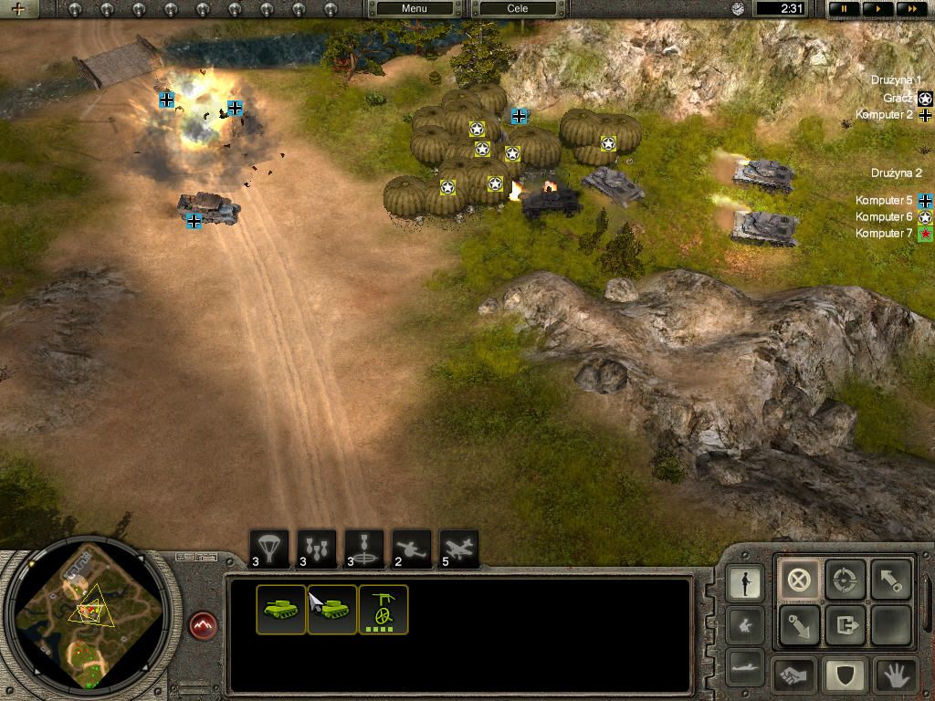 Codename Panzers Phase One Disc 1-3 Microsoft Windows PC CD-PC Gamez USA