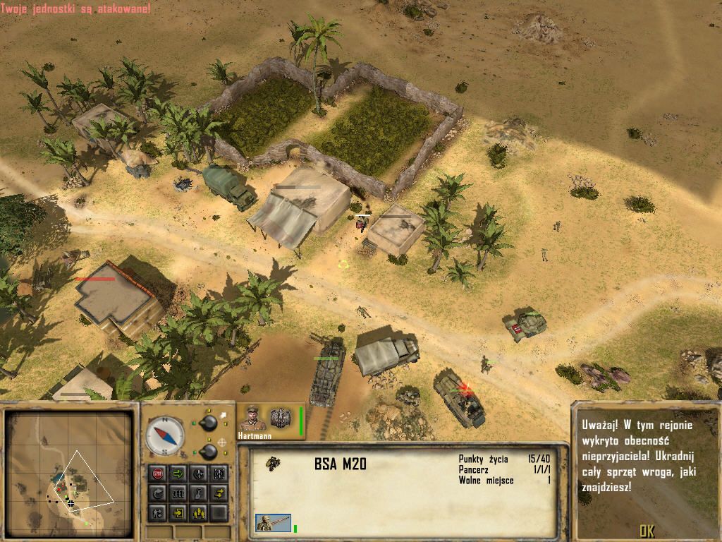 Desert Rats vs Afrika Korps Disc 1-2 Microsoft Windows PC CD-PC Gamez USA