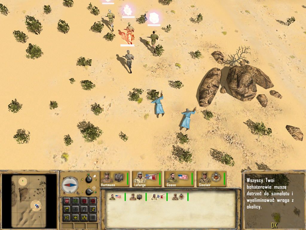 Desert Rats vs Afrika Korps Disc 1-2 Microsoft Windows PC CD-PC Gamez USA