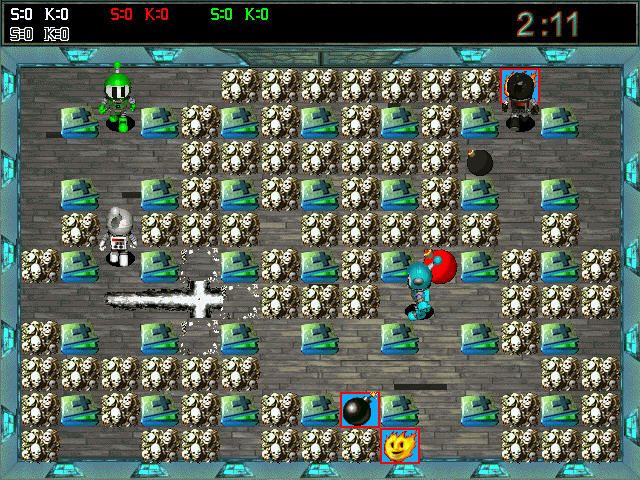 Atomic Bomberman Microsoft Windows PC CD-PC Gamez USA