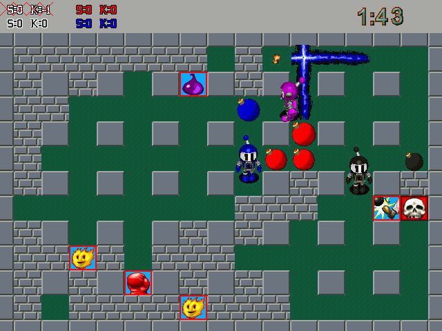 Atomic Bomberman Microsoft Windows PC CD-PC Gamez USA