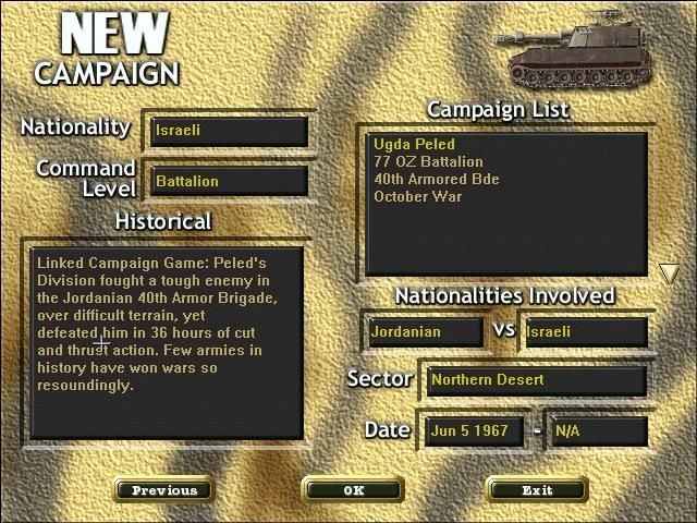 Divided Ground Middle East Conflict 1948-1973 Microsoft Windows PC CD-PC Gamez USA