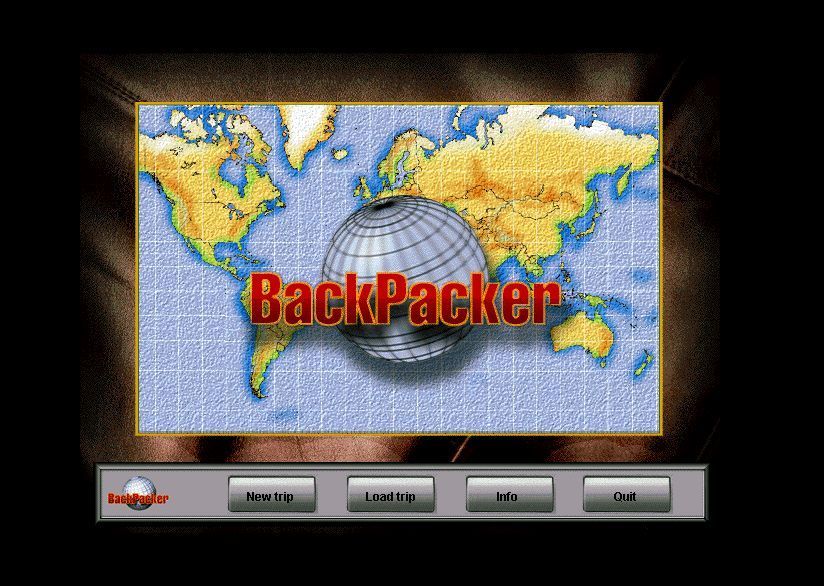Backpacker 1995 Microsoft Windows PC CD-PC Gamez USA