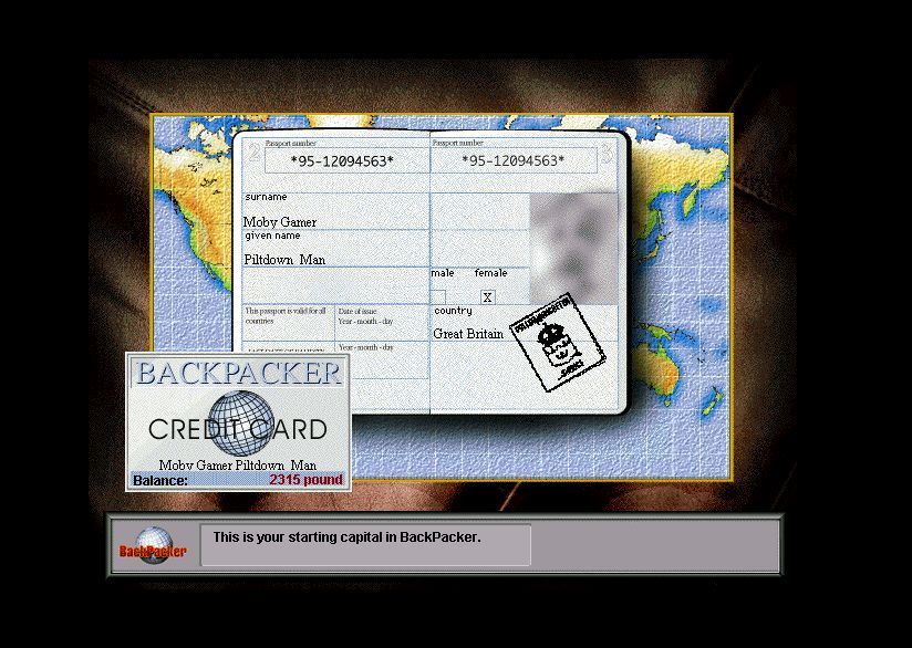 Backpacker 1995 Microsoft Windows PC CD-PC Gamez USA