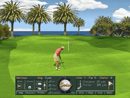 SoftKey Golf Pro 2000 Downunder Microsoft Windows PC CD-PC Gamez USA
