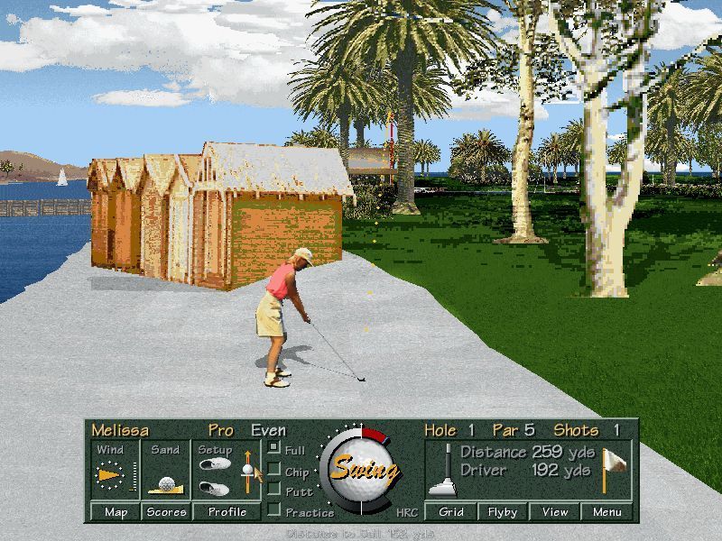 SoftKey Golf Pro 2000 Downunder Microsoft Windows PC CD-PC Gamez USA