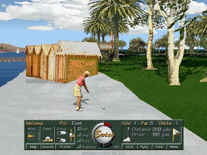SoftKey Golf Pro 2000 Downunder Microsoft Windows PC CD-PC Gamez USA