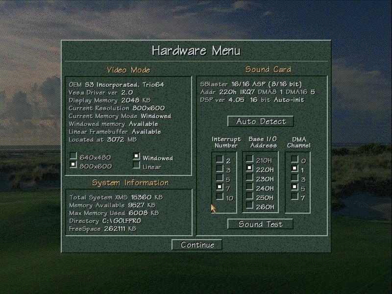 SoftKey Golf Pro 2000 Downunder Microsoft Windows PC CD-PC Gamez USA