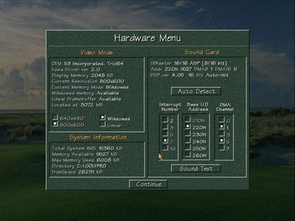 SoftKey Golf Pro 2000 Downunder Microsoft Windows PC CD-PC Gamez USA