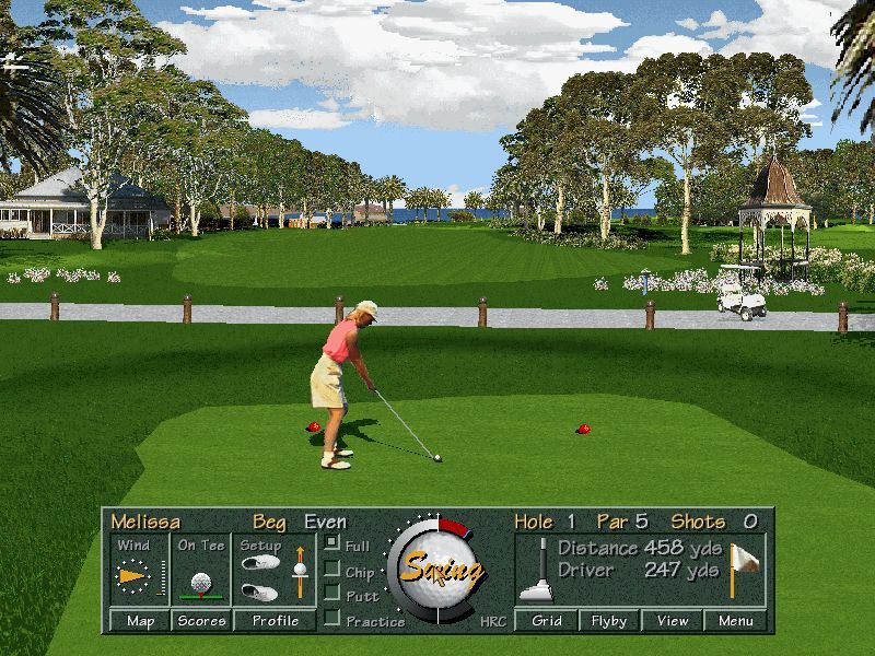 SoftKey Golf Pro 2000 Downunder Microsoft Windows PC CD-PC Gamez USA