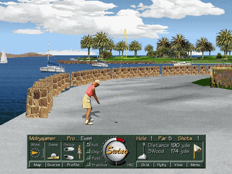 SoftKey Golf Pro 2000 Downunder Microsoft Windows PC CD-PC Gamez USA