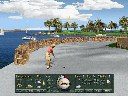 SoftKey Golf Pro 2000 Downunder Microsoft Windows PC CD-PC Gamez USA