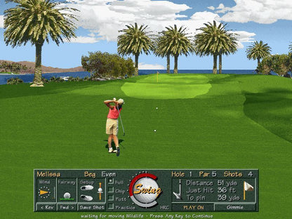 SoftKey Golf Pro 2000 Downunder Microsoft Windows PC CD-PC Gamez USA