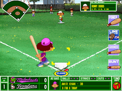 Backyard Baseball Microsoft Windows PC CD-PC Gamez USA