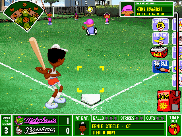 Backyard Baseball Microsoft Windows PC CD-PC Gamez USA