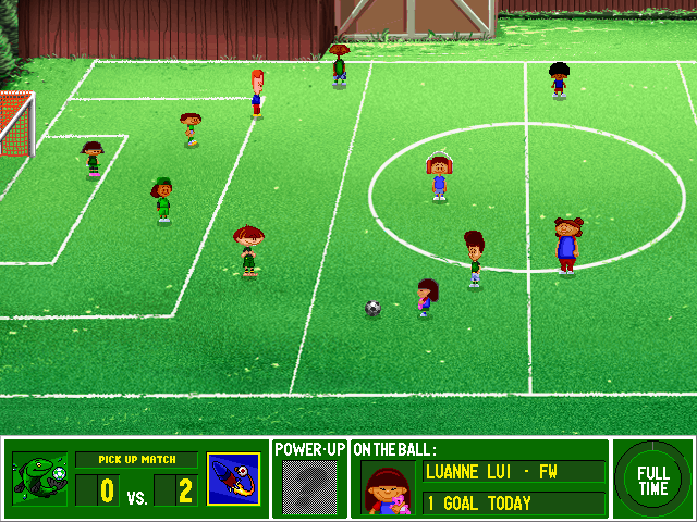 BACKYARD SOCCER Microsoft Windows PC CD-PC Gamez USA