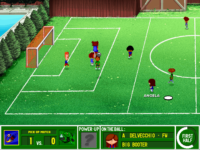 BACKYARD SOCCER Microsoft Windows PC CD-PC Gamez USA