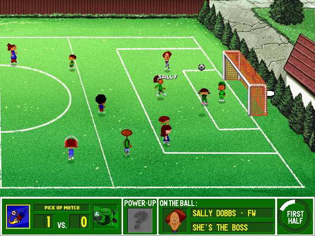 BACKYARD SOCCER Microsoft Windows PC CD-PC Gamez USA