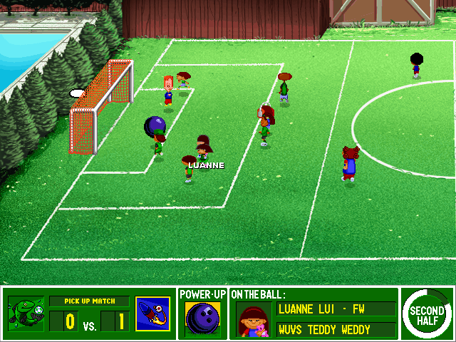 BACKYARD SOCCER Microsoft Windows PC CD-PC Gamez USA