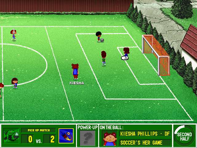 BACKYARD SOCCER Microsoft Windows PC CD-PC Gamez USA