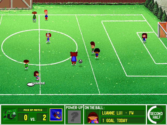 BACKYARD SOCCER Microsoft Windows PC CD-PC Gamez USA