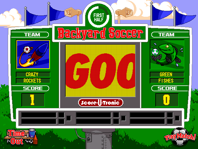 BACKYARD SOCCER Microsoft Windows PC CD-PC Gamez USA