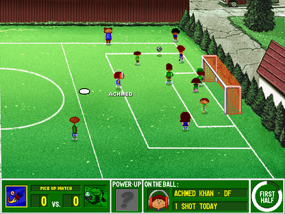 BACKYARD SOCCER Microsoft Windows PC CD-PC Gamez USA
