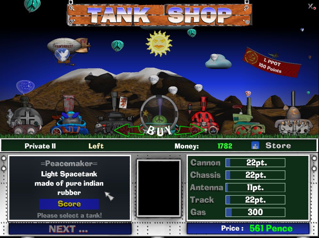 Spacetanks Microsoft Windows PC CD-PC Gamez USA