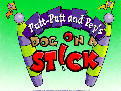 Putt Putt & Pep's Dog on a Stick Microsoft Windows PC CD-PC Gamez USA